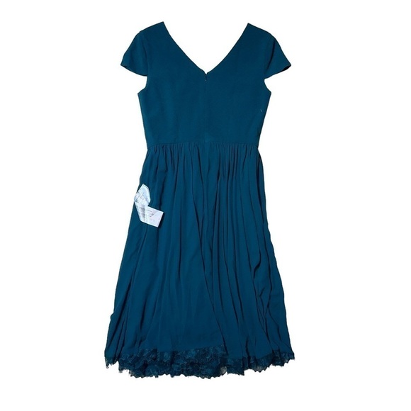 Dress the Population V-Neckline Corey Knee Length Dress | U.S. Woman’s Medium - Picture 6 of 10